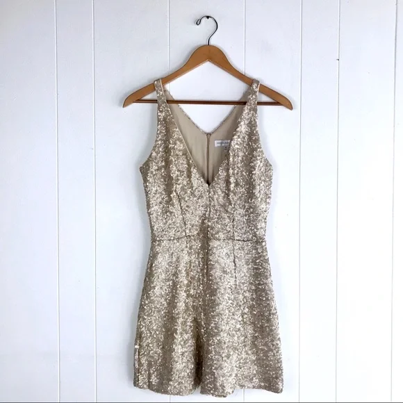 Dress the population romper hot sale